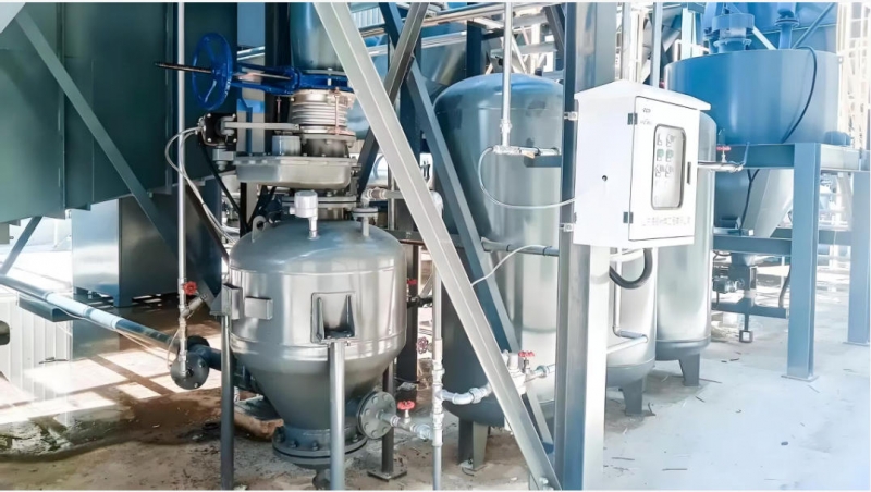 改成气力输送设备